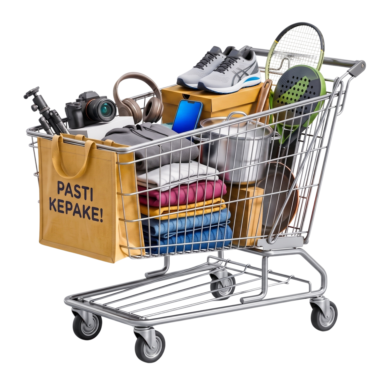 Keranjang Belanja Pasti Kepake